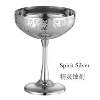 Nerūdijančio plieno coupe taurės, Martini kokteilių taurės 270ml