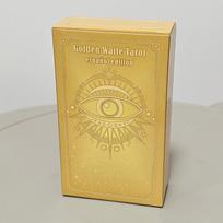 10.3*6cm Golden Waite Tarot Spanish Language Tarot Cards Pocket Edition auksas