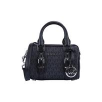 MICHAEL KORS handbag Bedford Legacy old flower full letter logo retro leather Boston bag hand-held shoulder crossbody bag extra small extra small juoda