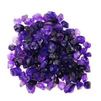Natūralus violetinis ametistas, laisvas brangakmenis 100 ct, nešlifuotas žalias rinkinys, skirtas lapidarijai ir brangakmenių kolekcijoms 5–10 mm (APPROX.) violetinė