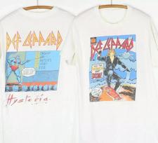 Vintage 1987 Def Lepp@rd Hysteria Of Doom Tour Concert Rock Band T-Shirt XXXXL