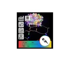 Aigostar - LED RGBY Lauko kalėdinė girlianda 300xLED/6W/230V 15m IP44