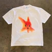 Vintažinis Retro Auksinės Žuvelės Spaudinio Trumpomis Rankovėmis Unisex Marškinėliai S-5XL Unisex T-Shirt XL