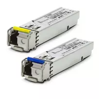 Extralink SFP WDM modulis 1.25G, 1,25Gbps, 1310/1550 nm, vienmodis, 20 km, LC, DOM, pora, skirta HP/Aruba