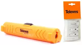 Koaksialinis kabelis Televes 2162 Orange 75 Ω – vienas TV/antenos kabelis