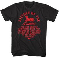 Silence of the Lambs Screaming Bloody Men's T Shirt S
