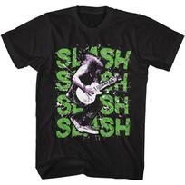 Slash Repeat Jamming On Stage Glass Break Men's T Shirt Metal Band Music Merch XXXL