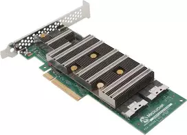 Microchip Adaptec SmartRAID Ultra 3254-16e /e 8GB SAS/NVMe 16 Port External PCIe x16 24Gbps Low Profile RAID Controller