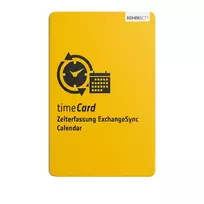 REINER SCT timeCard Exchange Sync Calendar 100 MA - kalendoriaus sinchronizavimo programinė įranga, skirta Microsoft Exchange (100 vartotojų)