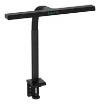 DIGITUS LED stalinė lempa, 50 cm, juoda, lietimui jautrus reguliavimas, 6 W, 450 lm