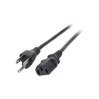 EFB ACCS Power Cord USA/NEMA-C13 Black 1.8m 3SJT AWG14x3C