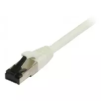 Synergy21 Patch Cable RJ45, CAT8.1 2000MHz, 5m, White, S/FTP, TPE/LSZH SuperFlex, AWG26