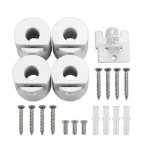 Synergy 21 LED Light Panel Mounting Kit Cylinder for V3 PRO Panel White