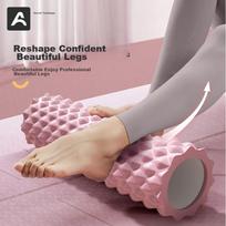 Aoyi Foam Roller Muscle Relaxation Massage Stick Leg Massager Fascia Roller Wheel Yoga Column Fitness Equipment Three-Piece Set