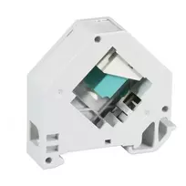EFB FTTH DIN Rail LC Singlemode Adapter, 2 Ports, Grey