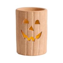 Halloween Pumpkin Candle Holder for Indoor Outdoor Party Decor, Fall Halloween Table Centerpiece One Size