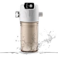 Electric Double Filter Shower Head Activated Carbon Water Filter with Replaceable Chlorine Filter for All Shower Heads N/A