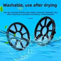 For Dreame-X30/X40, S30, And S40 Series Robotic Vacuum Cleaners  2-Pack HEPA Filters For Vacuum Cleaners