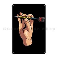 Darts Dart Arrows Dartboar Metal Plaque Poster Funny Living Room Wall Cave Home Designing Tin Sign Poster 20x30cm（7.8x11.8inch）