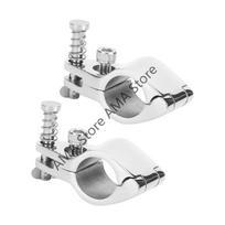 2Pcs 316 Stainless Steel Fitting Boat Bimini Top Hinged 22mm 25mm 30mm 32mm Jaw Slide Easy Install Marine Hardware 22MM