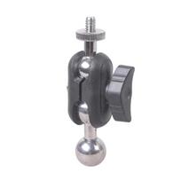 Flexible Camera Connector 1/4 Inch Screw To 17mm Ball Head Swivels Mechanism For Smartphone Mounts Monitors Durability Build 1