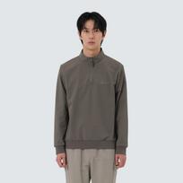 [Snowpeak] Rago Half-zip Sweatshirt Dark Khaki (S25FMTZT32) 95(M)