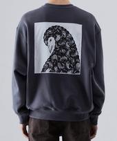 Piocu Sweatshirt - Get Out In My Area (Charcoal) M
