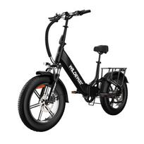 WILDEWAY Torpedo Adult City Electric Bike 250W Motor 48V 15AH Lithium Battery 20 Inch Tires E-Bike for Daily Urban Commuting Riding