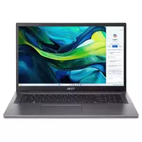 Acer Aspire Go 17 AG17-31P-36S2 Intel Core 3 N355 16GB 512GB SSD Windows 11 Home 17.3 inch Full HD IPS Laptop - Pure Silver