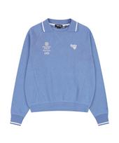 Golla Essential Collar Sweat Shirts [Blue] Blue/S