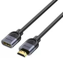 UNITEK HDMI 2.1 ilginimo laidas 0,5 m, kištukas–lizdas, 8K, juodas