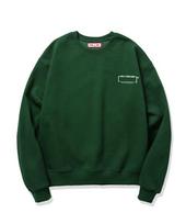Helven H/V Logo Blank Fleece-Lined Sweatshirt_Green (Gam4-2Hv6015) {Green}/[M]