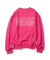 Mass Known Restricted Area Heavy Oversized Sweatshirt Mshcr002-Pk Pink/L