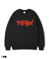 Top Boy Balloon Oversized Printed Sweatshirt Melange/3Xl