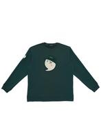 Upper Strop [Up3104] Upst Golf Big Comma Logo Sweatshirt Green Xxl
