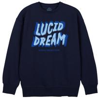 Astral Projection Lucid Dream Loose Fit Sweatshirt_Navy L