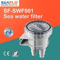 SEAFLO Sea Water Filter Boat Raw Water Intake Sea Water Strainer Under The Sink Water Filters Marine Parts Yacht Accessories