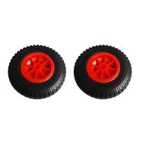 Polyurethane Kayak Trolley Wheels Heavy Duty Cart Wheels Replacement Kayak Dolly Parts for Boat Sack Trucks