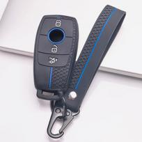 Key Cover for Mercedes-Benz A Class W177 B Class W247 C Class W206 E Class W213 S Class W222 GLC GLE GLS CLA GLB GLA with Keychain Key Shell Accessory juoda