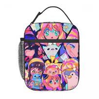 Custom S-Spyes Thermal Insulated Lunch Bag Women Resuable Bento Box for Outdoor Camping Travel Multifunction Food Tote Bags One Size