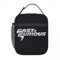 Fast And Furious Insulated Lunch Bag for Women Children Portable Food Boxes Thermal Lunch Box Tote One Size