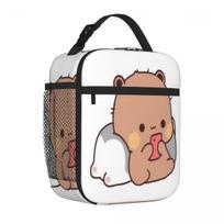 Bestselling Dudu Always Misses Bubu And Send Messages For Bubu Slim Fit Camping Lunch Bag Corporate Lunch Foldable Lunch Bag One Size