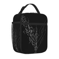 Bestselling Elite Dangerous Constellation Plain Design Camping Lunch Bag Day Excursion Cooler Lunch Bag One Size