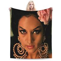 Lola Flores Cozy Blankets Funny Travel Bedding Throws Couch Chair Flannel Bedspread Sofa Bed Cover Size: 75*100cm, Weight: 230 GSM