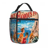 Bestselling The Famous Five By Enid Blyton Compact Style Meal Prep Bag Weight Loss Diet Neoprene Lunch Bag One Size