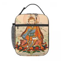 Tantric Buddhist Deity Buddhism God Buddha Insulated Lunch Bag for Women Children Leakproof Food Boxes Thermal Lunch Box Tote One Size