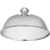Pokrywa kopuła siatkowa do żywności stalowa śr. 255 x 135 mm