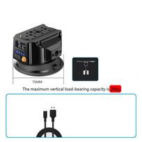 Strong Electric Suction Cup 3-6 inch Car Camera Suction Cup Shock Absorption Sports Camera Fixed Shooting Tool for Camera Phone 3 inch