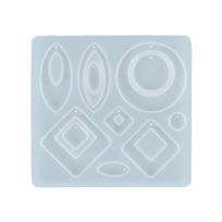 Resin Epoxy Silicone Mold Diamond Shape Mold Casting Molds Jewelry Making 1