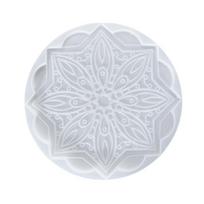 Epoxy Resin Placemat Coaster Mold Used to Make Artificial Agate Pieces Coasters 1